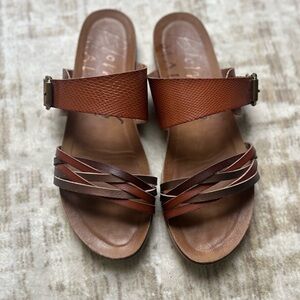 Elegant Brown Women's Sandals